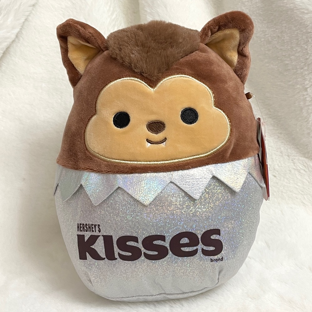 Squishmallows x Hershey 12" Wade Werewolf Hershey Kisses Soft Plush BNWT - Picture 1 of 2